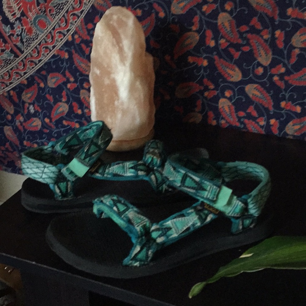 Size 7 Texas Blue Festival Print